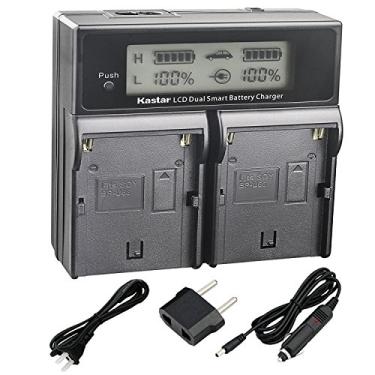 Imagem de Kastar BPU60 Smart LCD Dual Fast Charger Substituição para Sony BP-U60, PMW-100, PMW-150, PMW-160, PMW-200, PMW-300, PMW-EX1, PMW-EX1R, PMW-EX3, PMW-EX160, PMW-EX260, PMW-EX280, PMW-F3, PXW-F3. S5, PX
