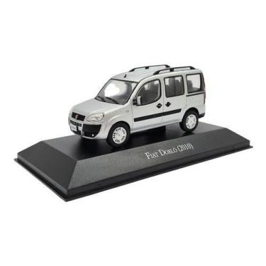 Imagem de Miniatura Fiat Doblô 2010 Prata Metal 1:43 - Planeta Deagostini, Prata