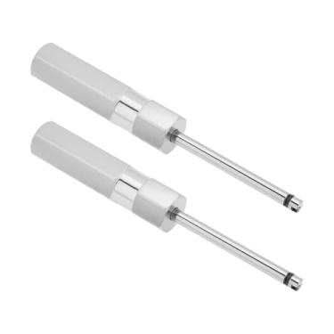 Imagem de Briny River 2 peças de ferramenta de remoção de núcleo de válvula de pneu de carro, extrator de núcleo inferior adsorvível compatível com núcleo de válvula Schrader (comprimento de 11 cm)