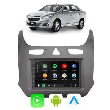 Imagem de Kit Multimidia Cobalt 2016 17 18 19 2020 7" Android Auto CarPlay Voz G