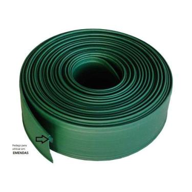 Imagem de Limitador de Grama para Jardim de 12 cm com Borda Vazada - PlasBran, 2