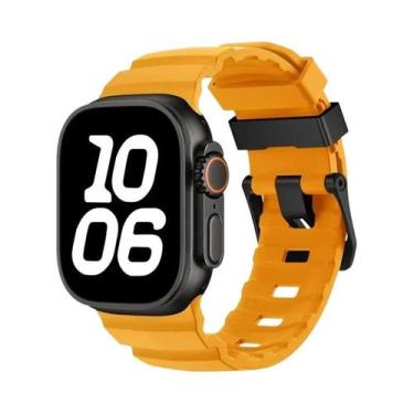 Imagem de Pulseira De Silicone Esportiva De 42mm-49mm Para Apple Watch Ultra 2 1