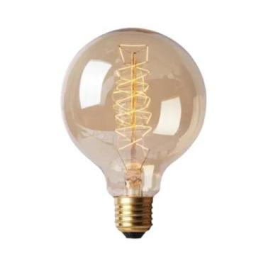 Imagem de Lâmpada Vintage Dimmable E27 Edison 40W AC 220V ST64 G80 G95 G125 T225