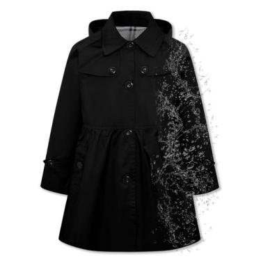 Imagem de Casaco de chuva Betusline impermeável para meninas de 7 a 8 anos - pre