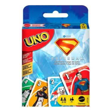 Imagem de Jogo De Cartas Uno Superman - Mattel