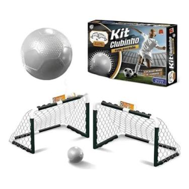 Imagem de Kit Clubinho Algazarra Mini Golzinho Infantil Original 1magnus, Cinza