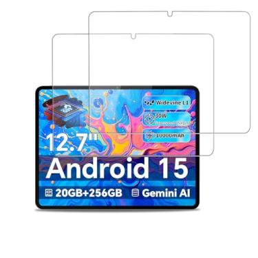 Imagem de NOUKAJU Protetor de tela para tablet TECLAST ArtPad Pro de 12,7 polegadas, vidro temperado HD, dureza 9h, arranhões, anti-impressão digital, protetor de filme de vidro temperado para TECLAST ArtPad