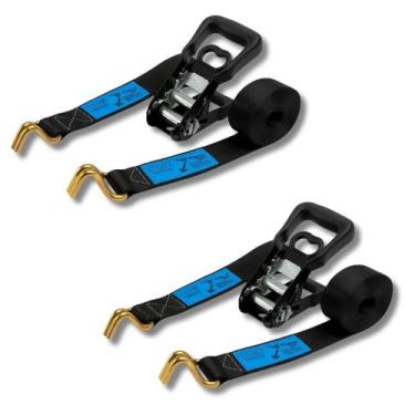 Imagem de Kit com 02 Cintas e Catraca 1500kg 35mm 4m J Preto - Mave