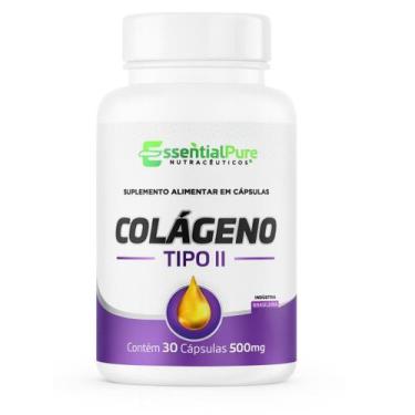 Imagem de Colágeno Tipo II 30 Cápsulas 60 mg Original Natural - Essencial Pure