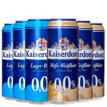 Imagem de Kit 6 Cervejas sem Álcool