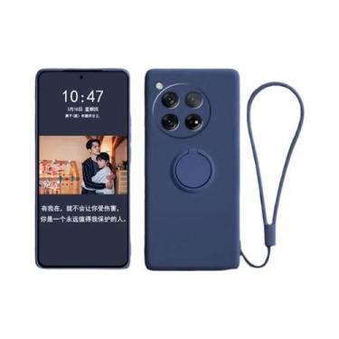 Imagem de Capa De Telefone De Silicone Líquido OnePlus 12 À Prova De Choque Com 