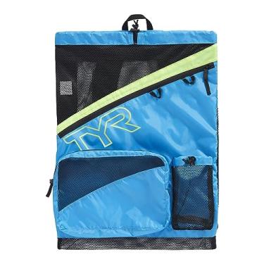 Imagem de TYR Mochila Elite Team, Azul/Amarelo, Tamanho Único