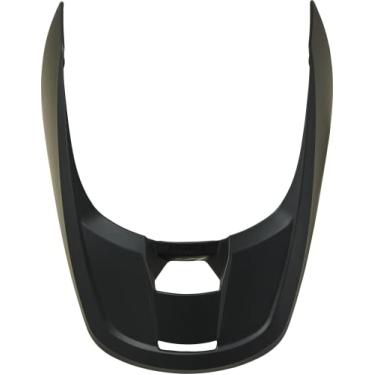 Imagem de Fox Racing Viseira de capacete masculina MX19 V1, preto fosco, médio
