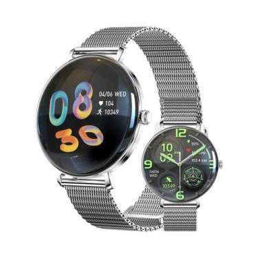 Imagem de Relógio Inteligente Feminino LIGE De 1,43'' AMOLED Com Chamada Bluetoo