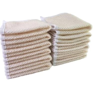 Imagem de Toalha de banho PPHAO Soft Weave, esfoliante para rosto/corpo, pacote 