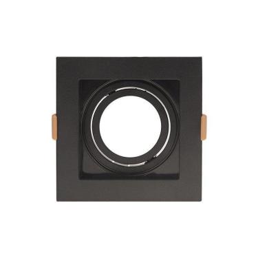 Imagem de Spot Recuado De Embutir Quadrado Móvel Ar 70 Preto Taschibra