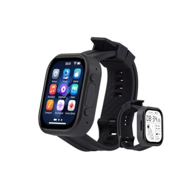 Imagem de Placa de desenvolvimento de relógio sensível ao toque AMOLED ESP32-S3 de 5.2 cm, com tela colorida de 410 × 502 pixels, 16,7 m, integra Wi-Fi de 2,4 GHz e BLE 5, suporta reconhecimento de voz offline