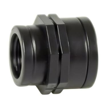 Imagem de Luva Redução 2 x 1.1/2 pol Preta Rosca/Rosca Irritec- 2 unid.