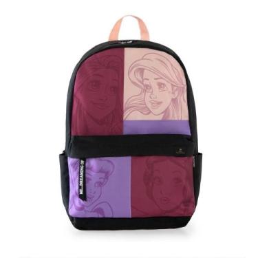 Imagem de Mochila Escolar Feminina Princesas Colors - Bagaggio, U