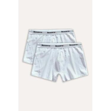 Imagem de Pack 2 Cuecas Reserva Básica Branca, M