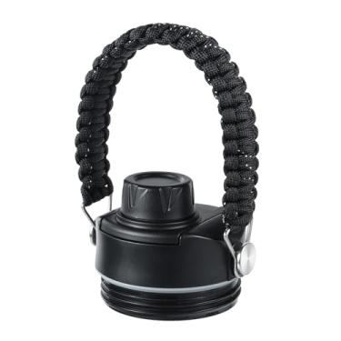 Imagem de Tampa para garrafas Yeti Rambler 26 36 46 1,8 g, tampa de rosca com alça flexível, tampas de chug para copo Yeti Kids Jr 12 510.3 g, tampa à prova de vazamento, acessórios de substituição para garrafa