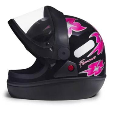 Imagem de Capacete taurus san marino femme cores florido para samarino, 60