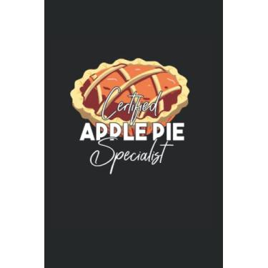 Imagem de Certified Apple Pie Specialist: Apple Pie Notebook 6 x 9 Inch Squared Notes Planner Gift Idea