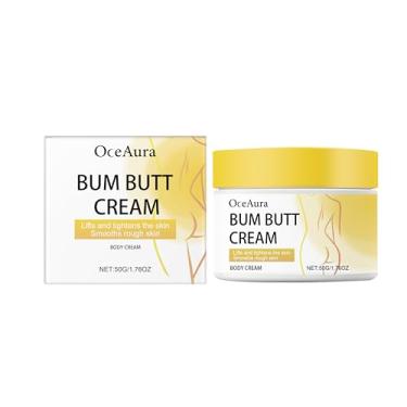 Imagem de Creme para bumbum OceAura (50 g) - colágeno e retinol para firmar, reduz a celulite, hidratação profunda, todos os tipos de pele