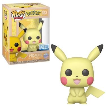 Imagem de Boneco Funko Pop! Pokémon - Pikachu (Cores Claras)