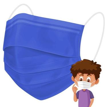 Imagem de Máscara Descartável Infantil Filtro Meltblown - 50 Un - Lorenzzo Lopez