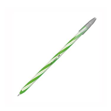 Imagem de Caneta Gel Spiro 0.7mm Verde CiS Vibrante Escolar Colorida Cor Escrever Aula Aluno Faculdade