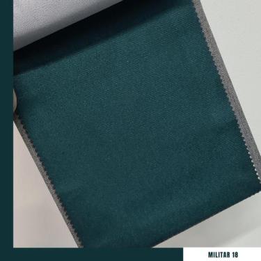 Imagem de Sofá Cama Casal 2 Lugares 180cm Tecido Suede - 4R Estofados, Militar 1