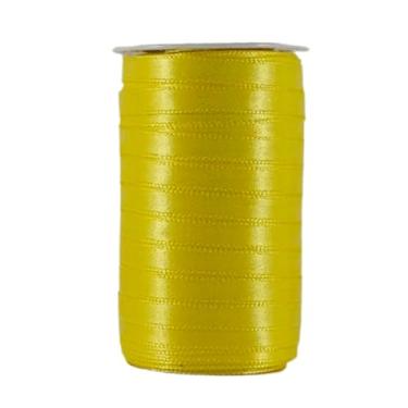 Imagem de TRADER, Fita De Cetim Trader 07mm N°1 Com 100 Metros, COR 015 AMARELO