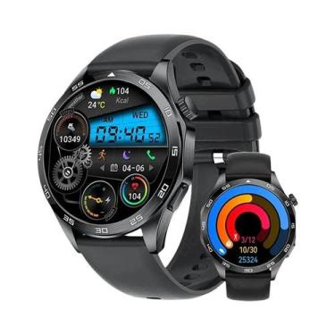 Imagem de Relógio Inteligente Masculino Com Monitor De Frequência Cardíaca ECG, 