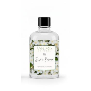 Imagem de Vapores da Terra Refil para Aromatizador de Ambiente, Jasmim Branco, Líquido, Fragrância para Casa (250ml)