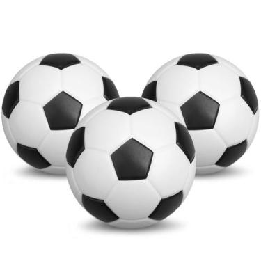 Imagem de Mini bolas de futebol de espuma Mechaniker 13 cm, macias e macias, 3 p
