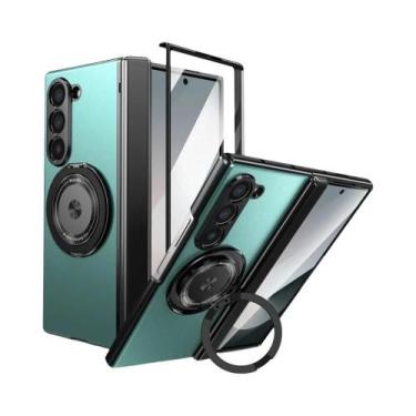 Imagem de Capa Magnética Rotativa Para Samsung Galaxy Z Fold 7 6 5 4 3 Com Supor