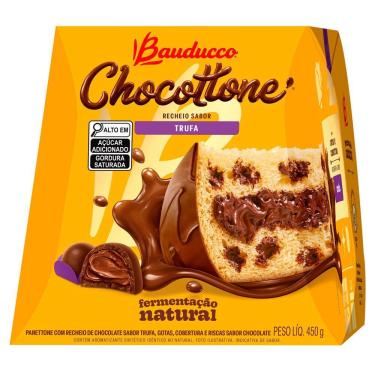 Imagem de Chocottone Bauducco Recheio Sabor Trufa 450g