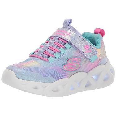 Imagem de Skechers Tênis infantil unissex Princess Wishes, Lavanda/Multi, 15