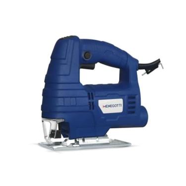 Imagem de Serra Tico-Tico Menegotti MST 400W 220V | Corte em Madeira, Metal e Plástico, Inclinação até 45°, Dupla Isolação, Guia e Acessórios Inclusos | Uso Hobby e Semiprofissional