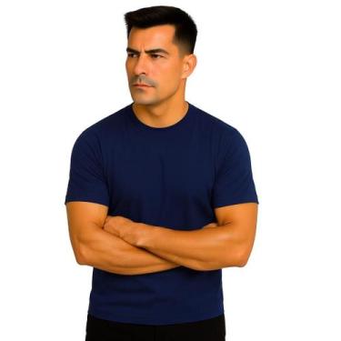 Imagem de Kit 4 Camisetas Dry Fit Masculina Manga Curta Academia Corrida Treino 