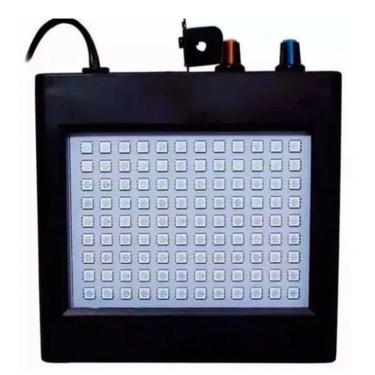 Imagem de Jogo De Luz Strobo Led Rgb Iluminação Festa 108 Leds Rítmico