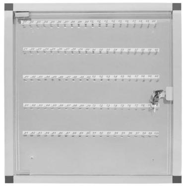 Imagem de Claviculário De Chaves 30 Chaves Em Alumínio,Em Acrilico