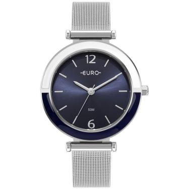 Imagem de Relógio Euro Feminino Glitz Prata - Eu2035yxr-4a