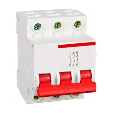 Imagem de Disjuntor Ourolux 40a Tripolar Curva C