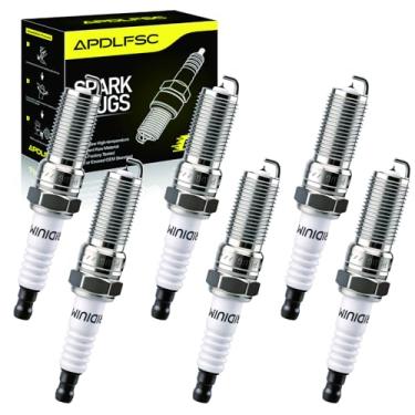 Imagem de Pacote com 6 velas de ignição Iridium 4344 LTR5IX-11 para Chevrolet Express 2500/3500/Silverado, Ford Edge/Flex/Fusion/Taurus X, Oldsmobile, Saab, GMC Envoy/Savana 2500/3500/Sierra, Isuzu, Lincoln