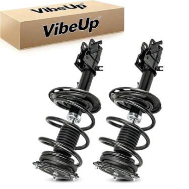 Imagem de VibeUp 172901 172902 Amortecedores dianteiros rápidos para Nissan Altima 2013 2014 2015 2016 2017 2018 Conjunto completo de amortecedores dianteiros com mola helicoidal conjunto de 2 4SAA708