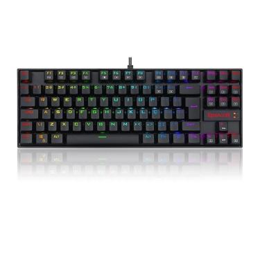 Imagem de Teclado Magnético Gamer Redragon Kumara Pro, RGB, Switch Blue, ABNT2, Preto - Preto - Único - Unis-Unissex