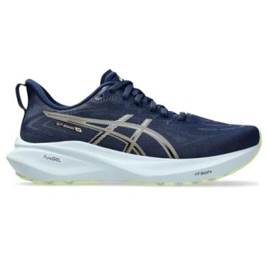 Imagem de ASICS Tênis de corrida feminino GT-2000 13 2A, Expansão azul/champanhe, 34