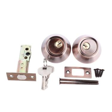 Imagem de Fechadura de maçaneta, design de alta resistência Dura, fechadura de maçaneta de porta dupla face para passagem